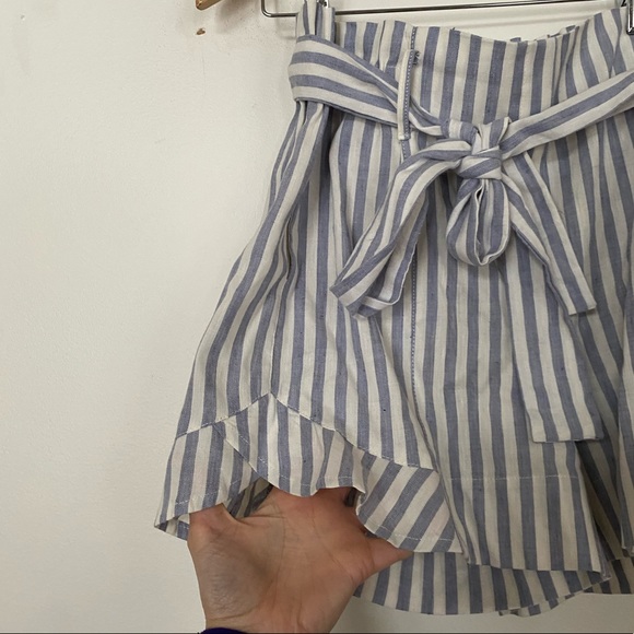Melissa Nepton high waisted striped shorts XS - Picture 3 of 7